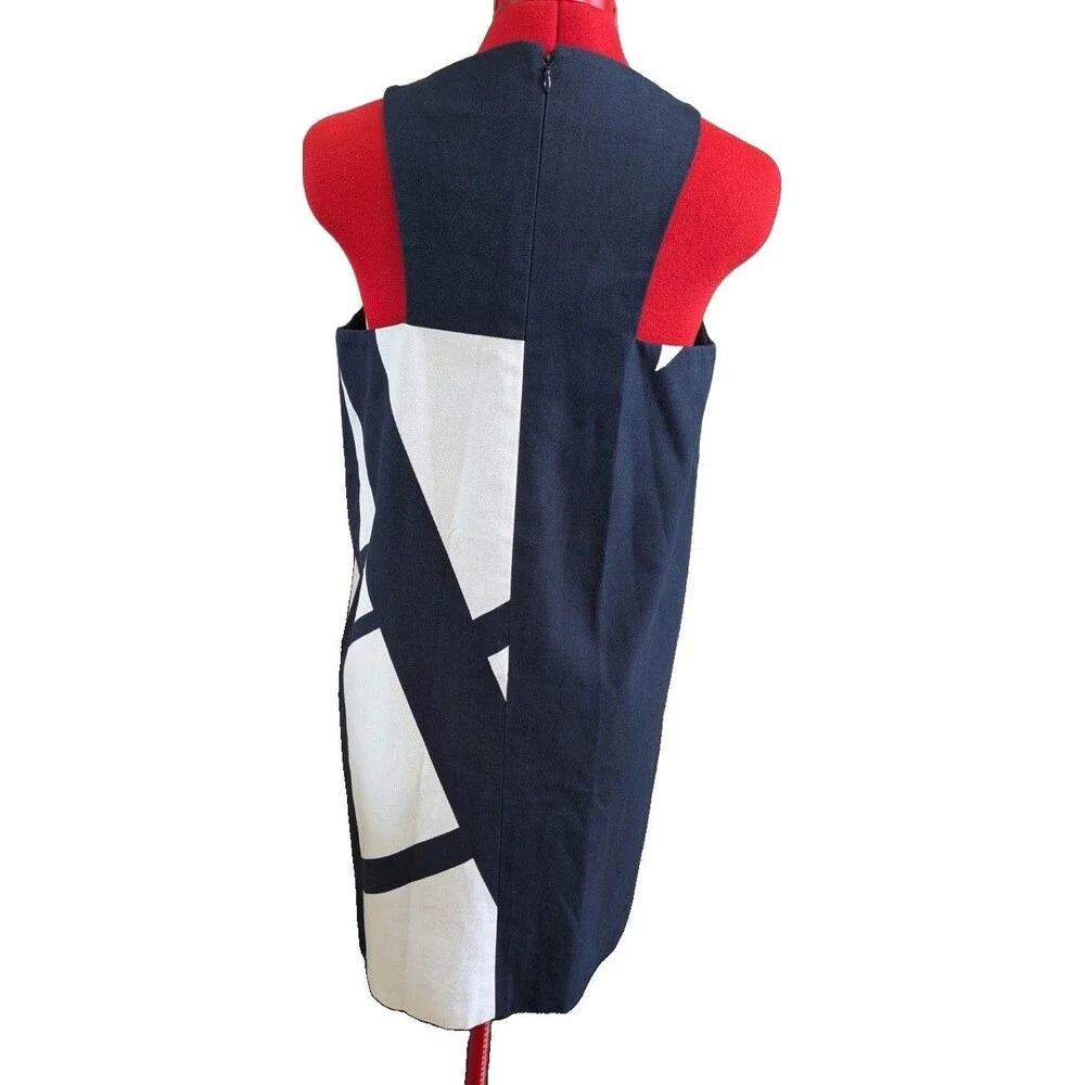 Michael Kors Collection Premium Blue Vintage Dress Size 8